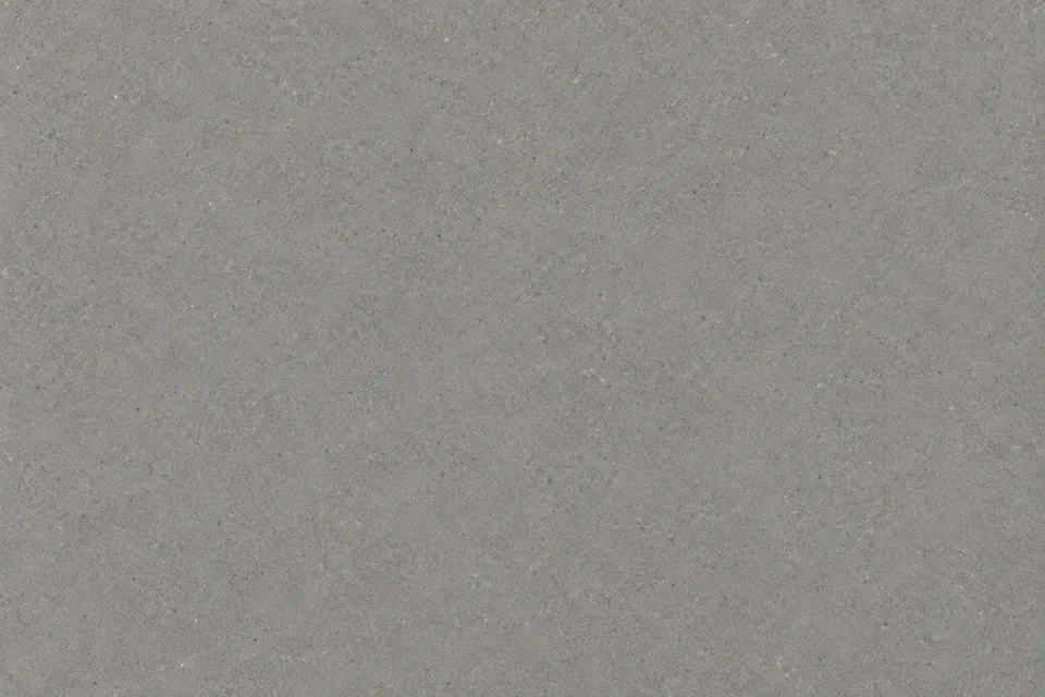 Textura uniforme de quartzo em tom cinza cimento